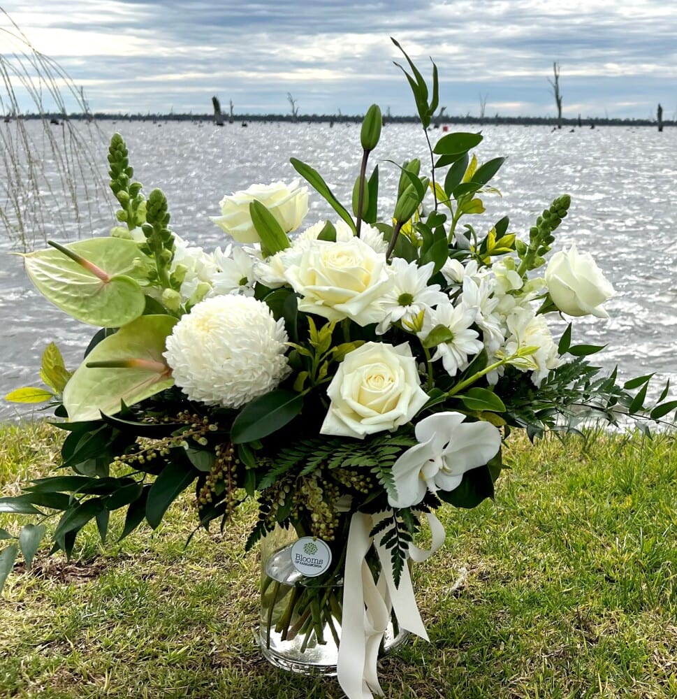 Large Vase of Flowers