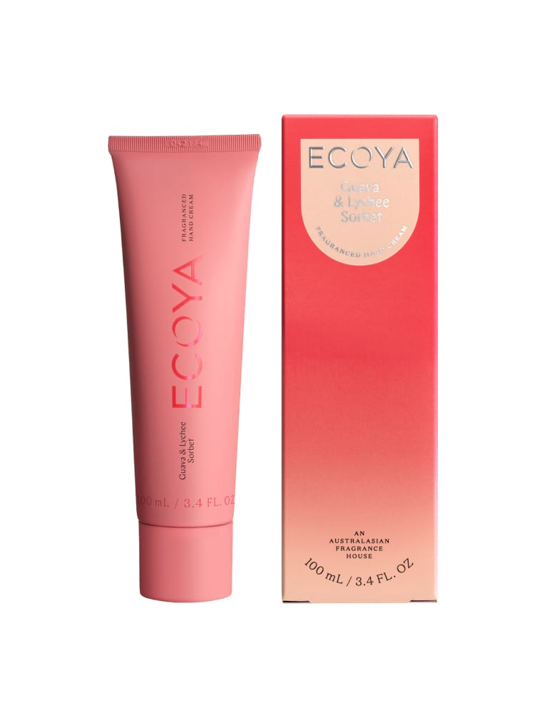Ecoya - Hand Cream - Guava & Lychee Sorbet