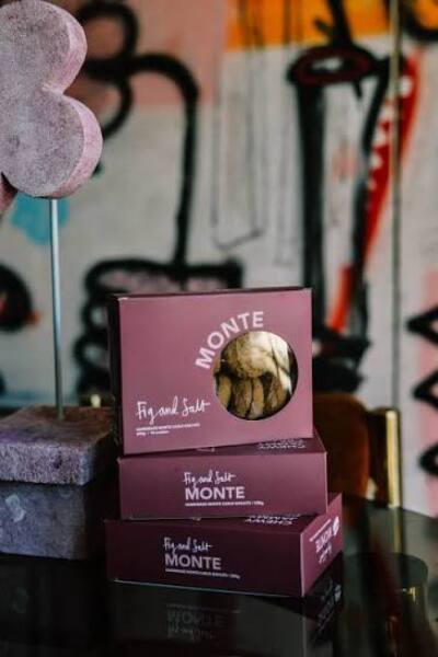 Fig and Salt Monte Cookies