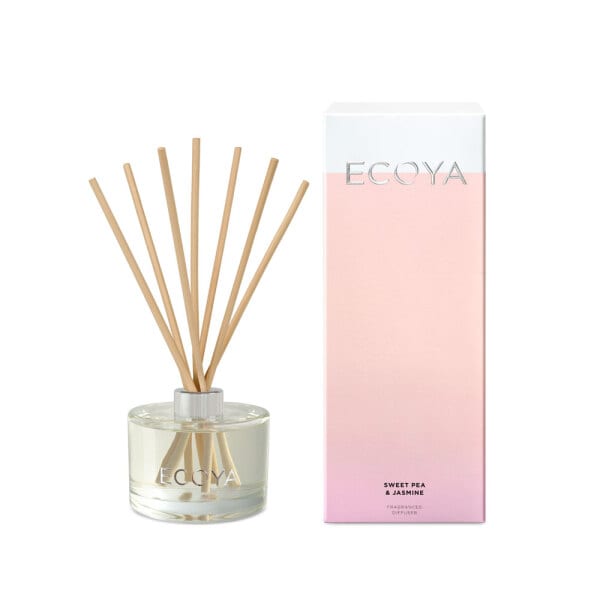 Ecoya - Reed Diffuser - Sweet Pea & Jasmine